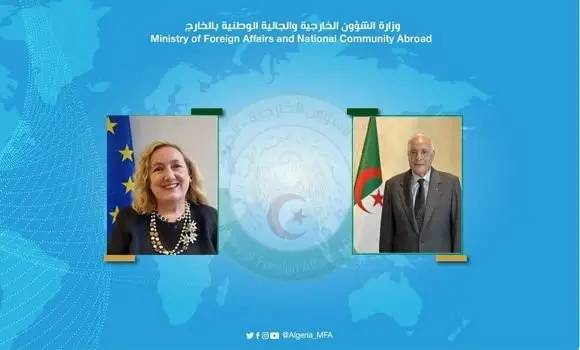 Minister Attaf receives phone call from EU special representative for Sahel