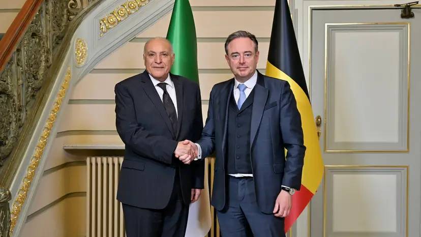 El señor Attaf es recibido por el primer ministro belga.