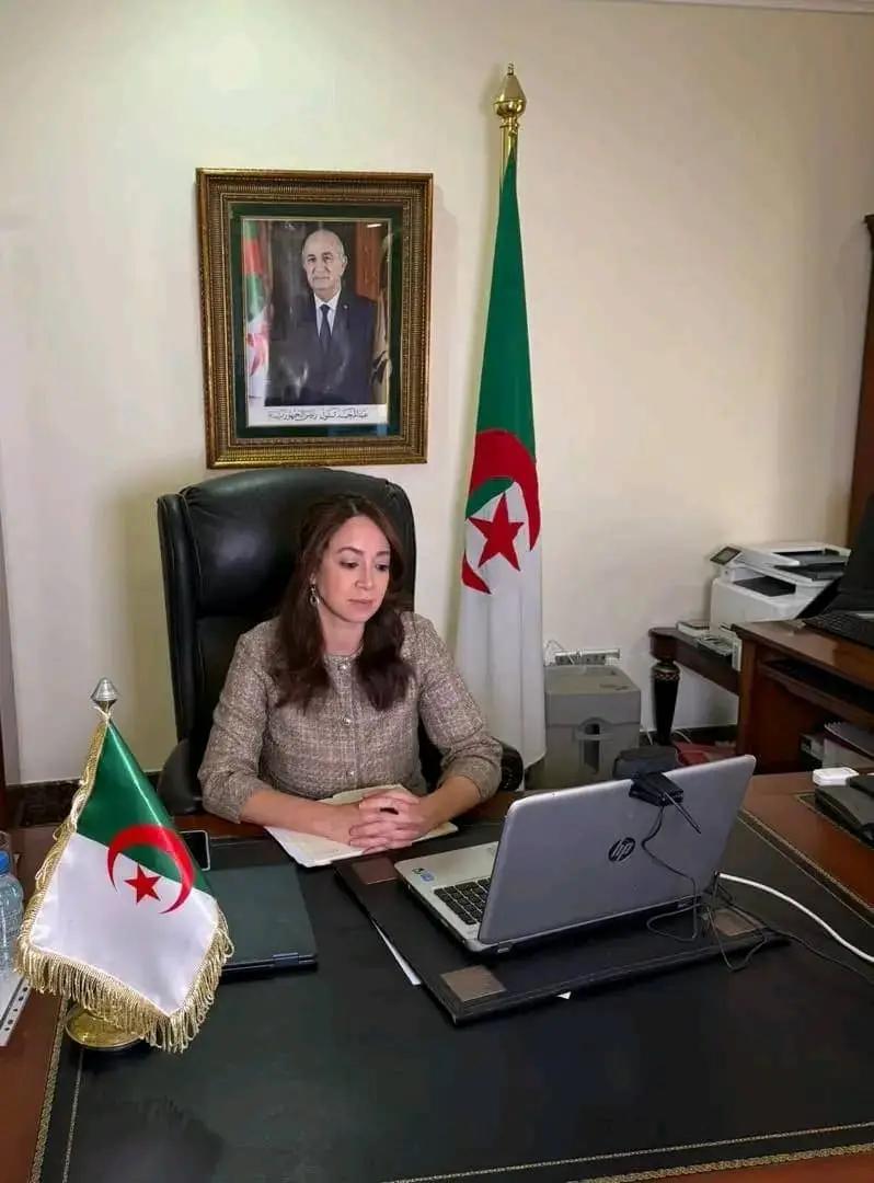 La Sra. Mansouri participa en la reunión ministerial del Consejo de Paz y Seguridad de la Unión Africana