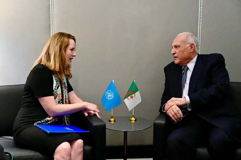 Mr Attaf held bilateral talks with the Director General of the International Organisation for Migration.